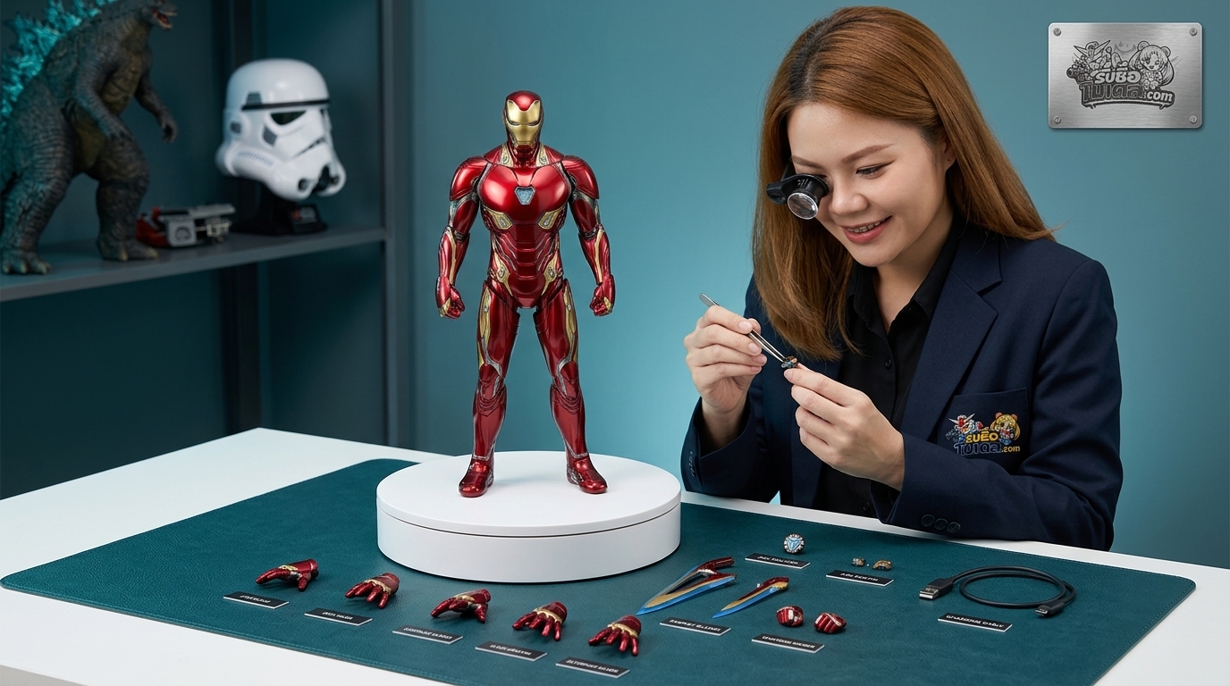 รับซื้อ Hot Toys Iron Man เช็กอุปกรณ์และสภาพอย่างไรให้พร้อมก่อนส่งประเมิน