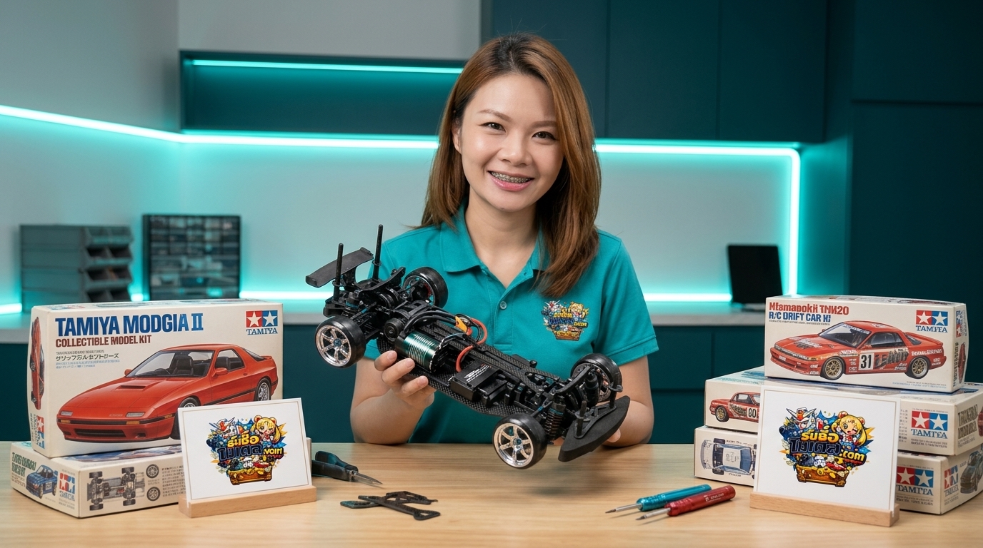 รับซื้อ Tamiya รถบังคับดริฟท์และโมเดลสเกล เช็กสภาพโครงรถ มอเตอร์ และชิ้นส่วนแต่งอย่างไร